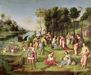 Allegorie van het Hof van Isabella d